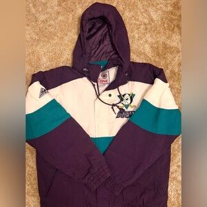 90’s vintage seattle mighty ducks jockey coat